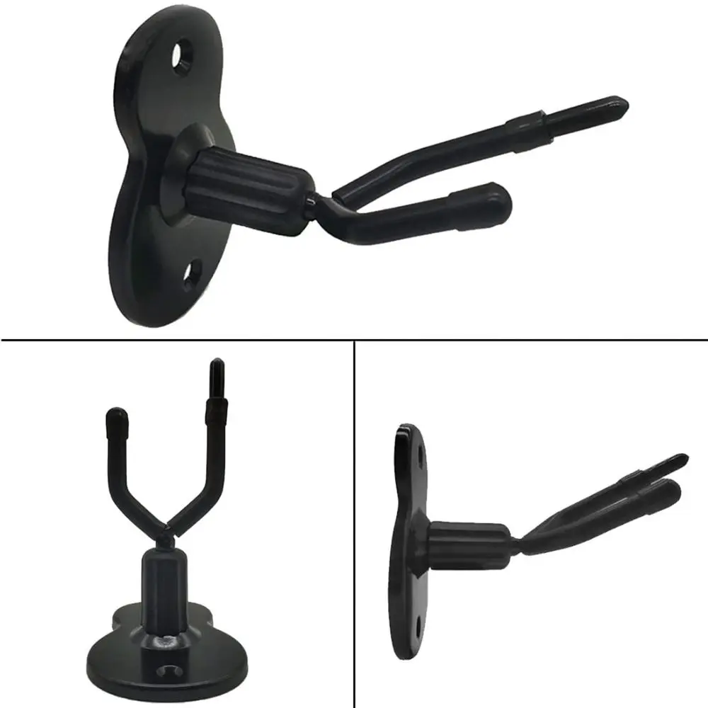 Metal Violin Viola Hanger with Bow Hook Wall Mount Violin/Viola Stand Gourd Shaped Non-slip Violin Viola Wall Hook Violin/Viola