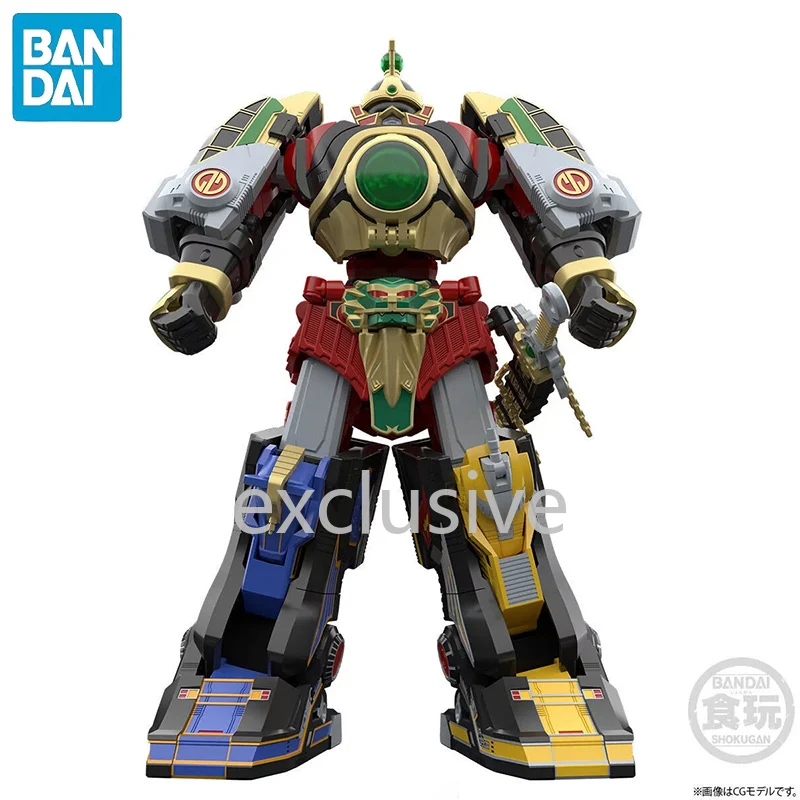 Original BANDAI Limited SMP Gosei Sentai Dairanger 30th Anniversary Shokugan PVC Anime Action Figure Model Ornament Toy