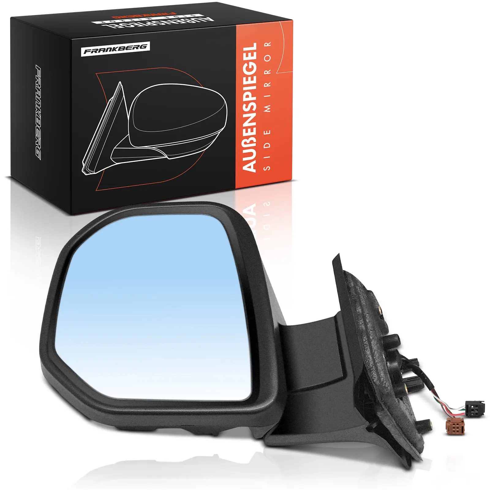 Frankberg 1x Buitenspiegel Links voor Citroën Berlingo Box/MPV Multispace Peugeot Partner Tepee 8151NP 8153TP 8152 F6