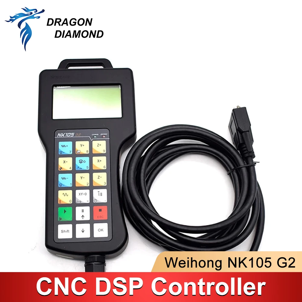 WEIHONG NcStudio 3 axis CNC DSP Controller NK105G2 Cutter Plasma Cutting Machine Controller For CNC Milling Engraving Machine