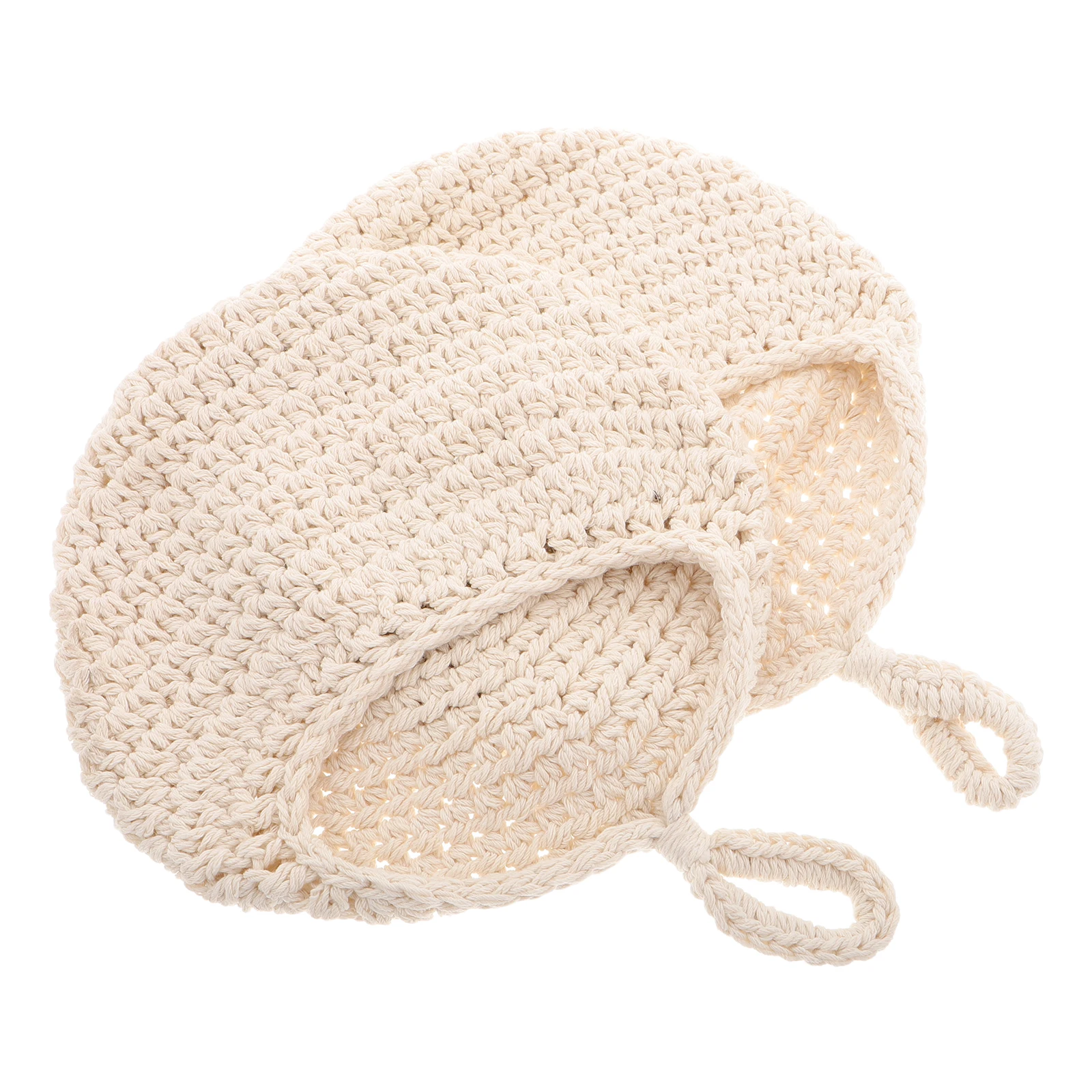 

2 Pcs Wall-mounted Storage Net Hammock for Kitchen Cotton Rope Bohemian Hanging Basket