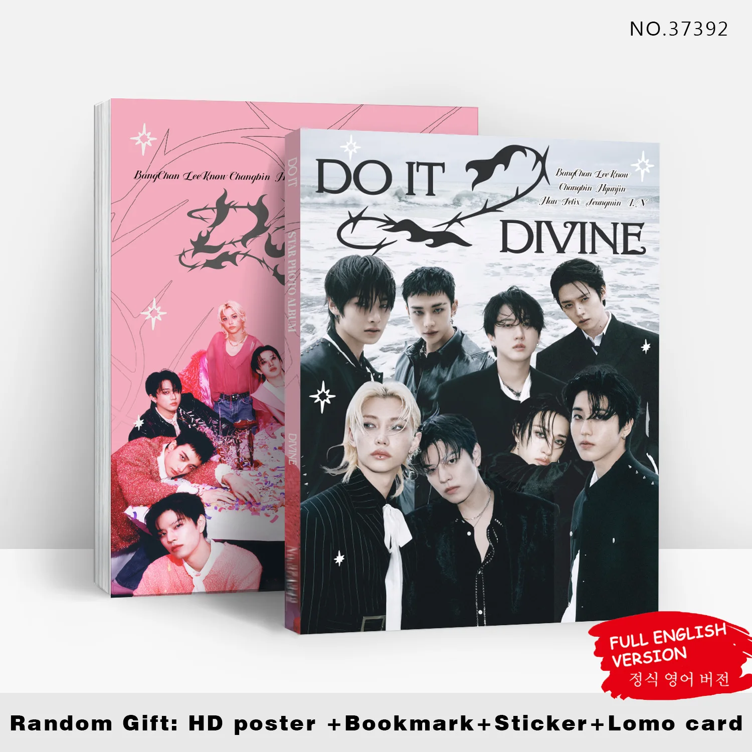 متوفر في المخزون 80 صفحة كتاب صور SKZOO STRAY KIDS ألبوم DO IT Merch صور بطاقات مجلة Stray Kids المشاهير Photobook هدية لفتاة