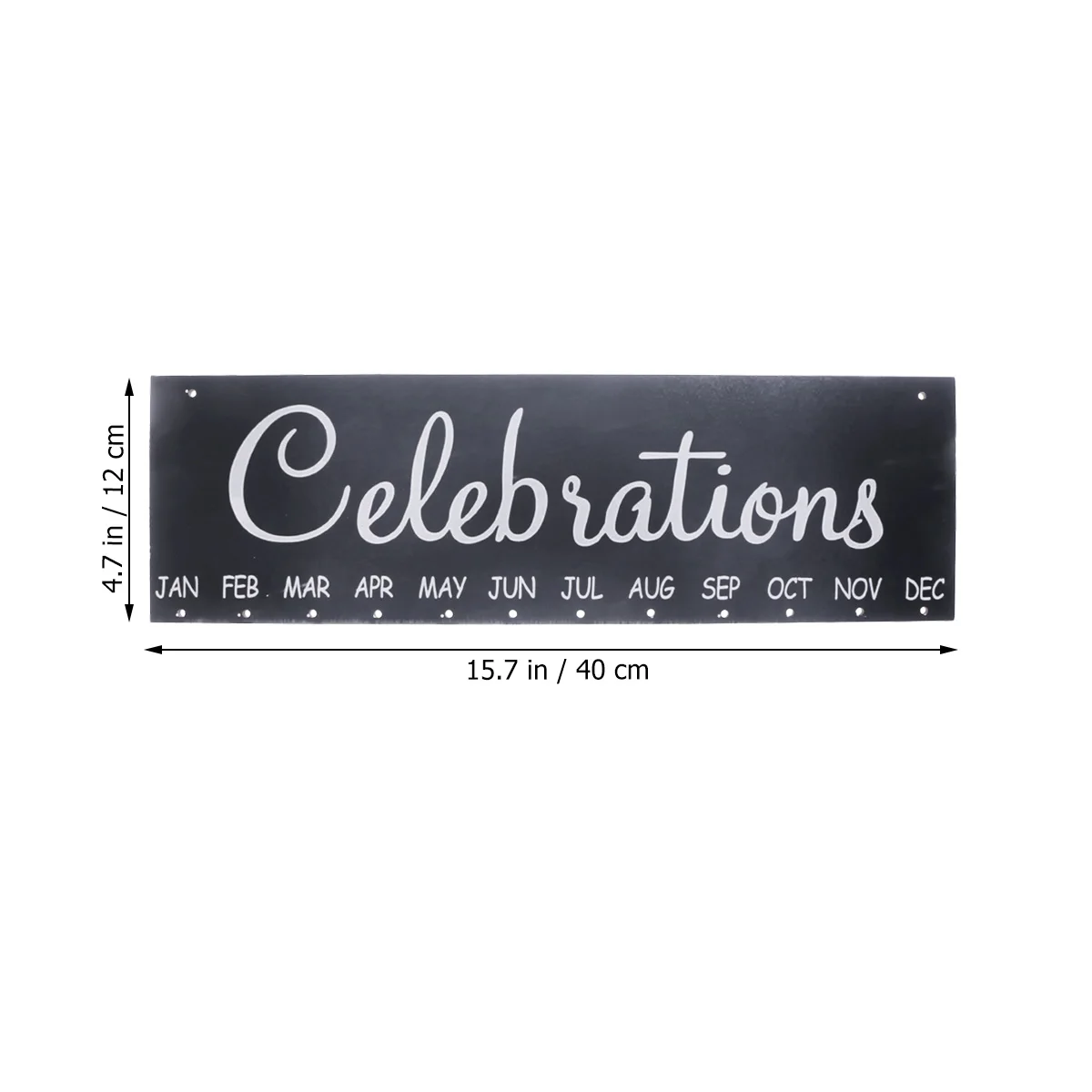 

Preschool Wooden Calendar Board Wall Calendars Birthday Reminder Plaque Household Bamboo Hanging Decoration