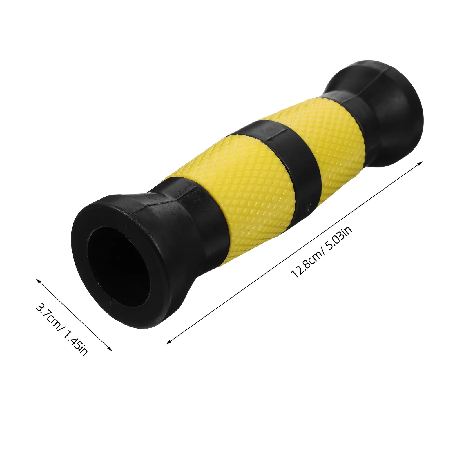 2Pcs Non-Slip Dumbbell Handle Protectors PVC Barbell Grip Covers for Weightlifting Strength Training Gym Fitness - view 4