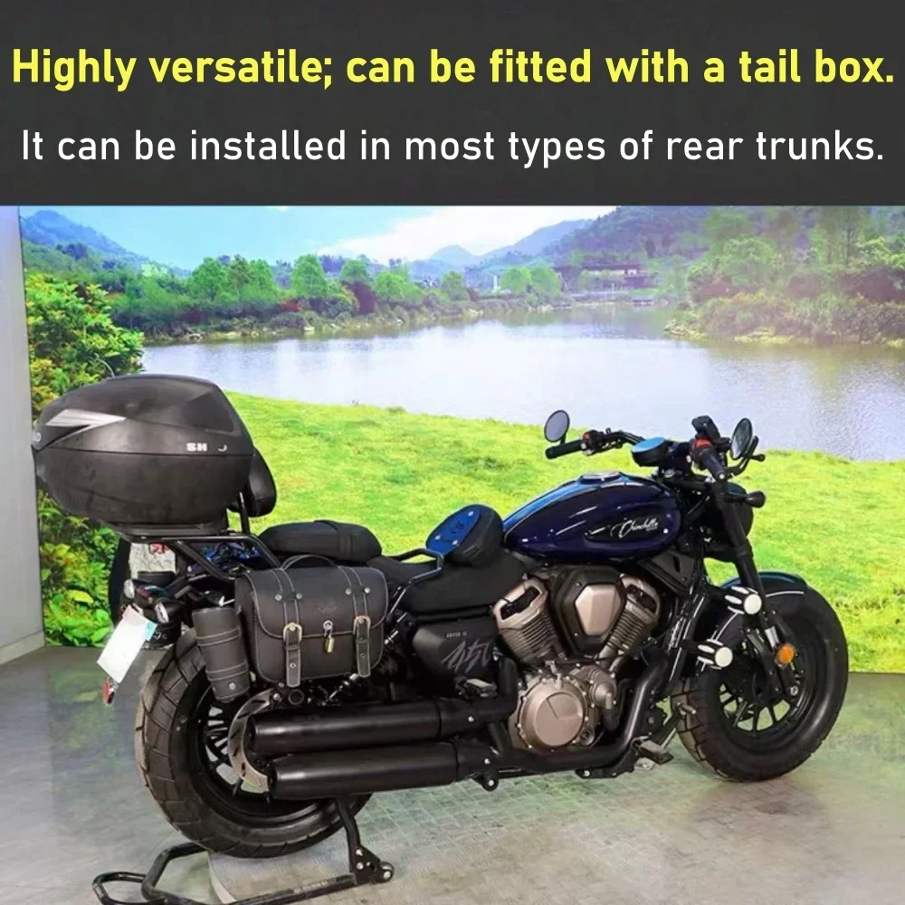 Suitable for Benda Chinchilla 450/500 rear rack, tail shelf, and backrest modification parts for luggage tail racks