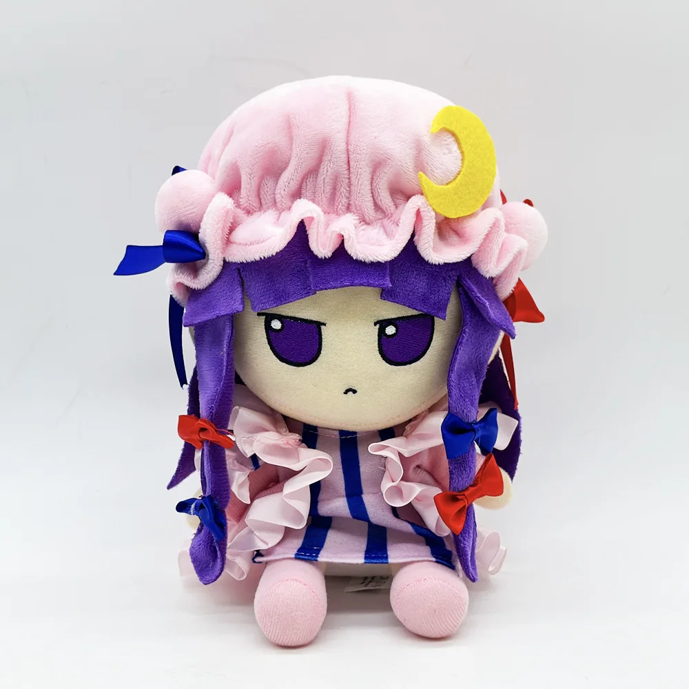 

Плюшевая кукла Patchouli Knowledge, мягкие игрушки, аниме Touhou Project, плюшевые милые подушки для дивана, коллекция подарков на день рождения