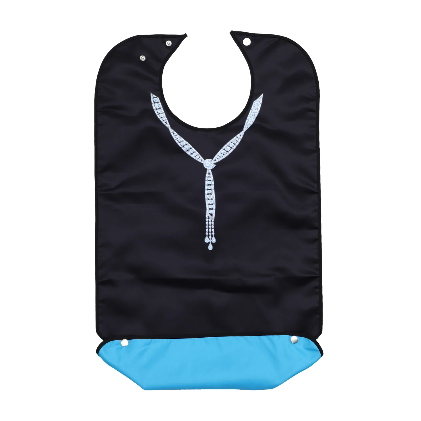 

Bibs Food Bag Clothing Protector Printable Delicate Polyester Adult Waterproof Meal Apron Protective Work