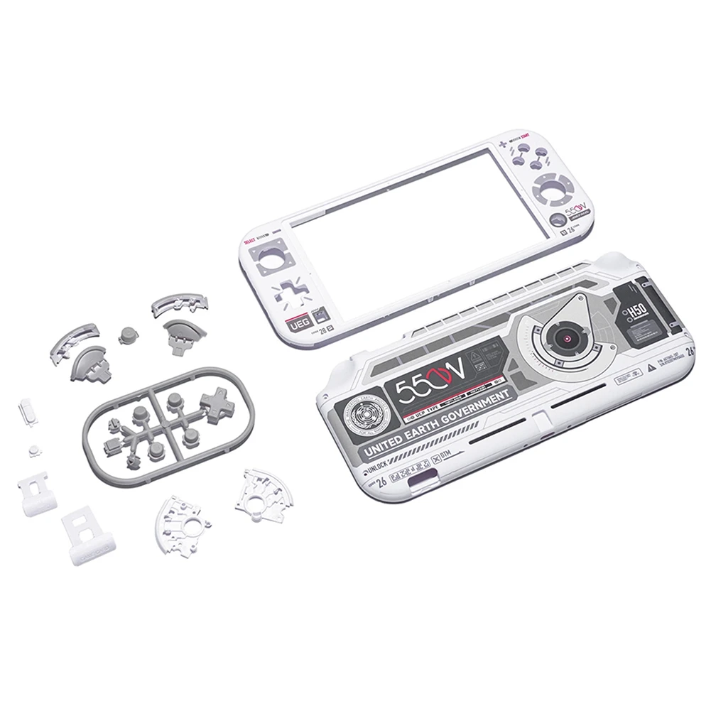 【PORTABLE】For Switch Lite Replacement Housing Shell DIY Kit Including Front Back Covers, Buttons