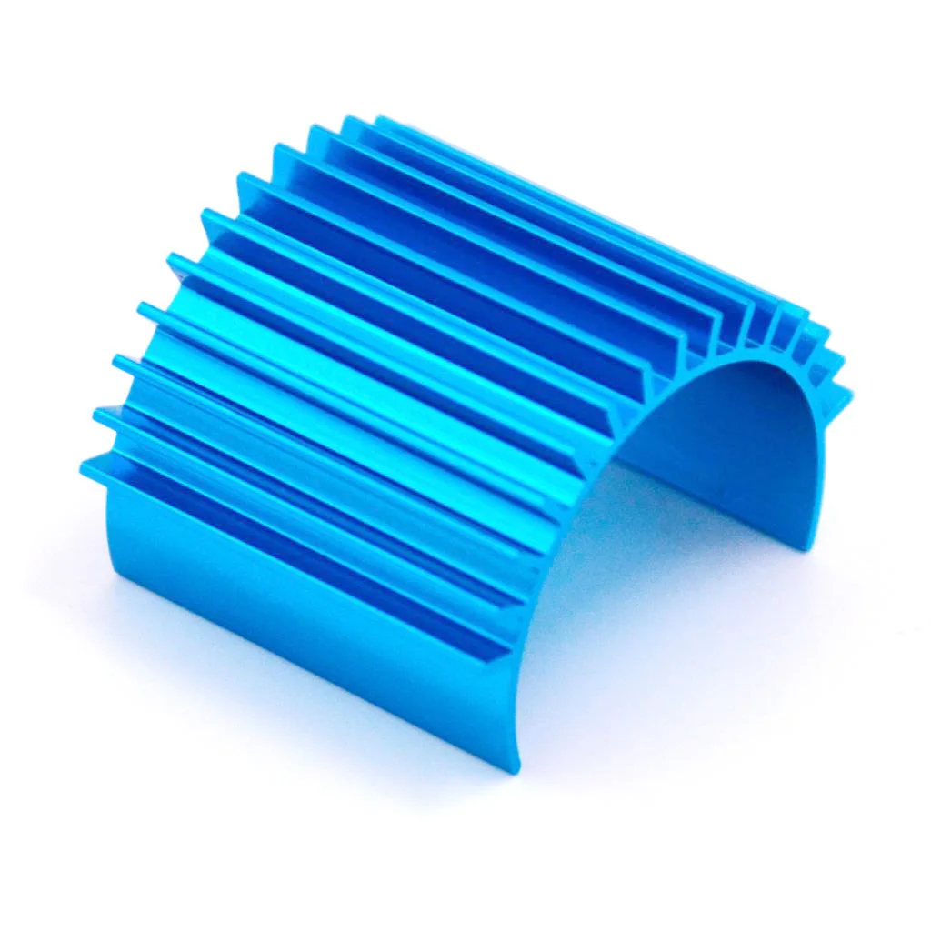 Aluminum 370 380 2838 2845 2850 Motor Heat Sink Heatsink Cooling Fins for RC HSP Tamiya Traxxas 1/16 Car