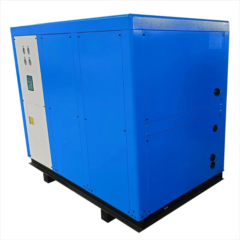 Hiross New Air Cooled Refrigerated Air Dryer 65Nm3/min R407C Electric Modern Style Industrial Direct Cooling Refrigerator