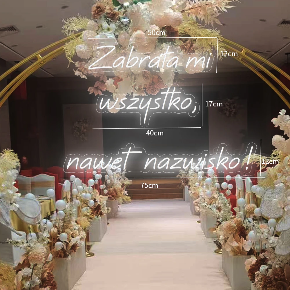 

Big 75cm Custom Neon Light You too, very much LED Neon Sign True Love is us Sign for Wedding Birthday Party Decoration