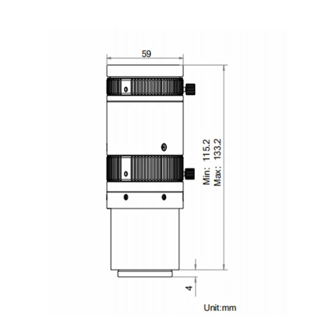 

Промышленный объектив MVL-AF5040M-M42 50 мм с автофокусом, креплением M42, высокоточным микропозиционированием, металлическим корпусом для систем промышленного зрения