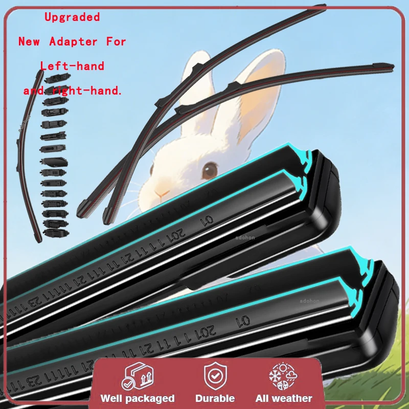 

For Toyota Proace 2013-2024 Car Windshield Wiper Blade Front Windscreen Brushes Washer Accessories Window Cleaning Replacement