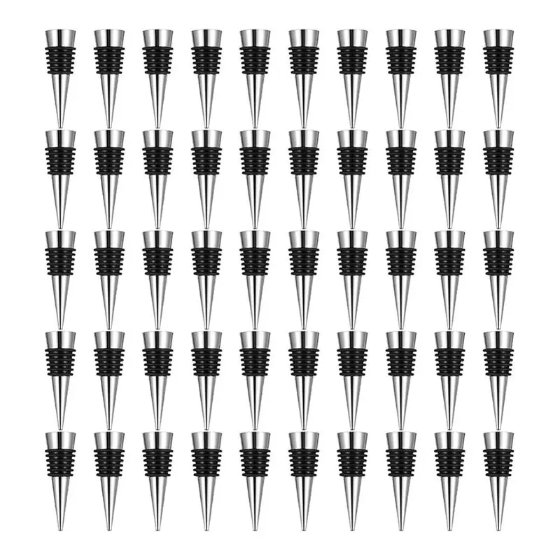 

A92P Vacuum For Wine Bottle Stopper Reusable 50 PCS For Wine Stopper Decorative Bottle Stoppers For Wine Bottles