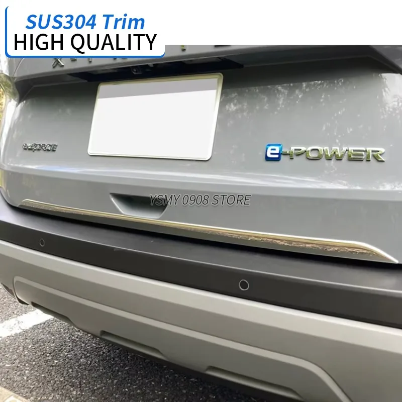 1 PCS High Grade Stainless Steel Car Styling External Accessories Lower Rear Bumper Trim Plate for Nissan X-Trail 7/2022