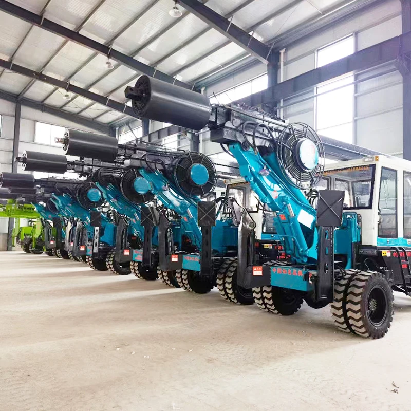 Customized Hydraulic Rotary Drilling Rig 0.4-3m Dia 110m Max Pile Foundation Machine