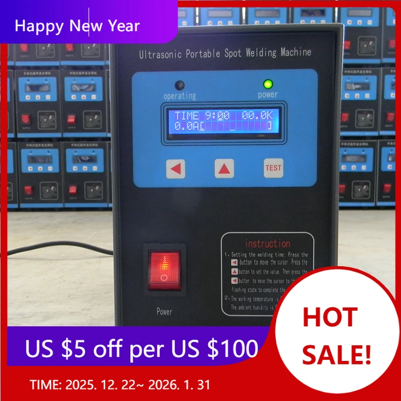 

Заводской компактный ультразвуковой сварочный аппарат KXH-2806 — быстрое соединение пластика в сборке электроники