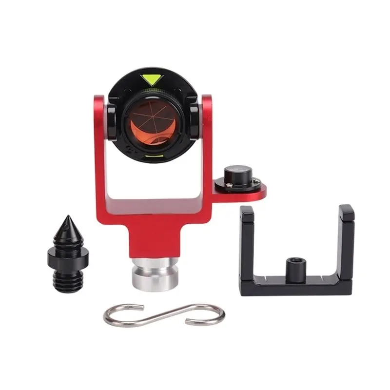

Mini Prism Reflector For Trimble For Total Station With 5/8 Inch Thread Bubble For Surveying Applications
