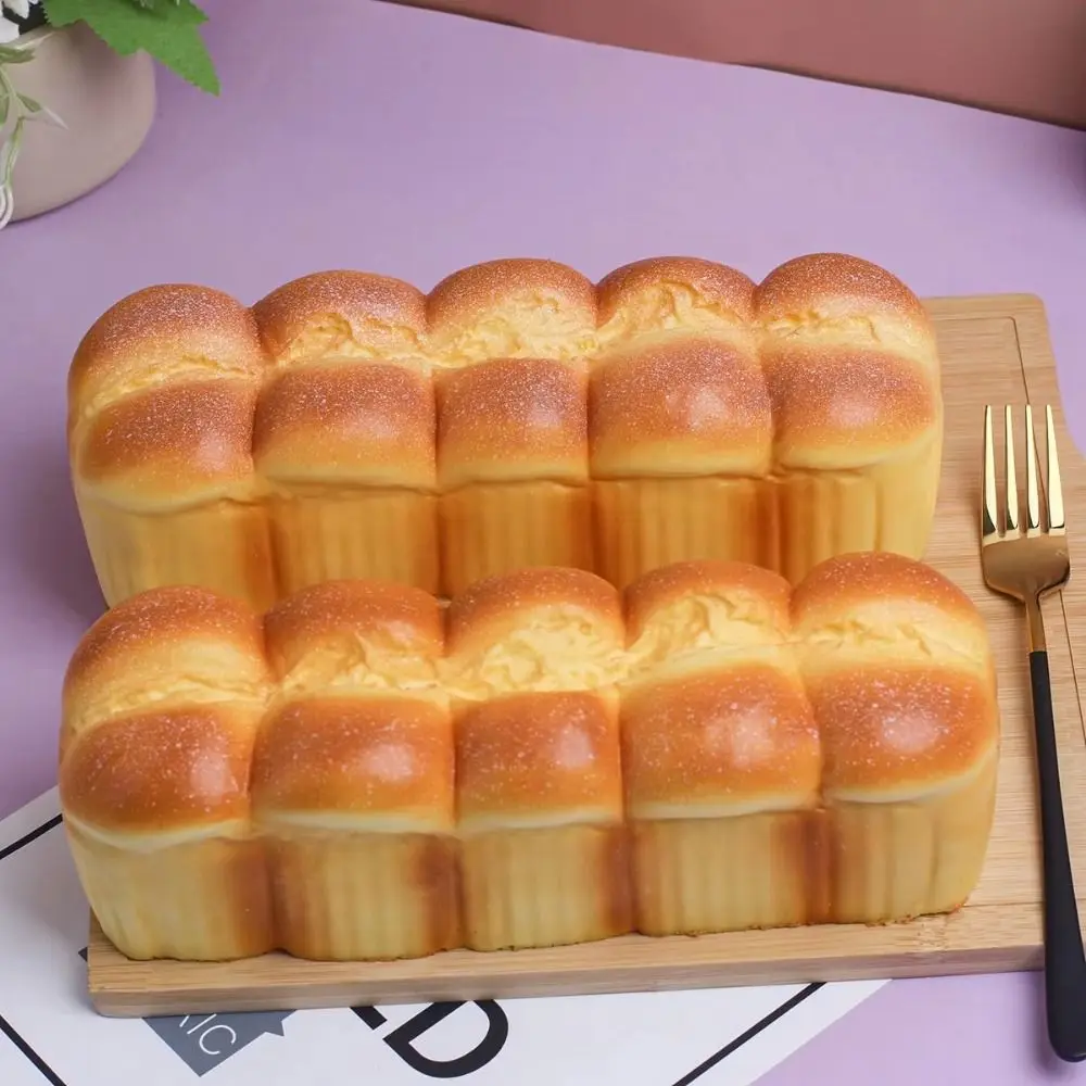 Simulated Long Bread Squeeze Prank Decoration Oversized Sensory Fidget Big Toast Soft Elastic Slow Rising