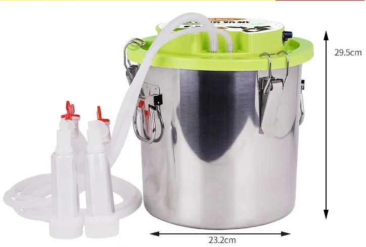 YYHC-12L Integrated Electric Cattle Cow Milking Machines Stainless Steel Portable Milking Machine for Cows