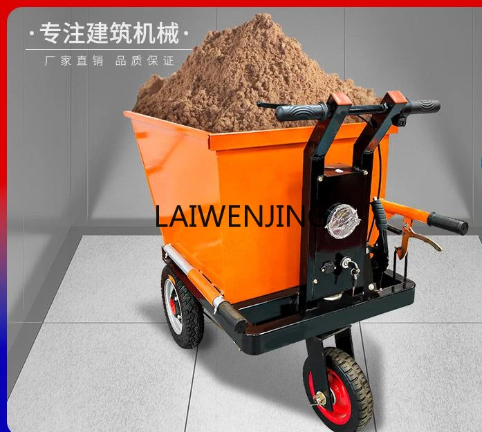 LYN engineering hand push three-wheeled dumper truck construction site cycling handling manure brick direct sales