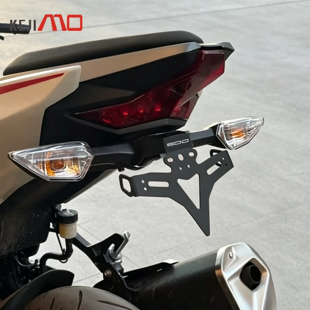 For Kawasaki Z500 Ninja 500 Z 500 Ninja500 SE 2024 2025 2026 Motorcycle License Plate Holder Bracket Tail Tidy Fender Eliminator