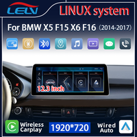 1920*720 Linux System Touch Screen Wireless Carplay Android Auto Car Multimedia Display For BMW X5 F15 X6 F16 2014-2016 NBT