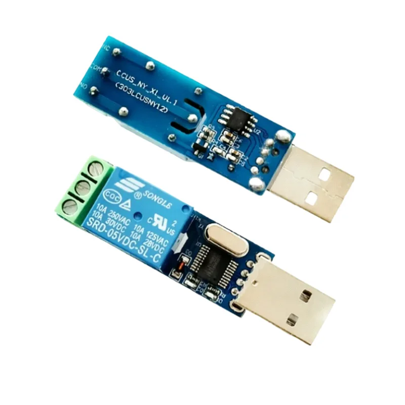 LCUS-1/2 Type 1/2-channel Computer Serial Port CH340 USB Control Chip Relay Module PLC Intelligent Control Switch Modules