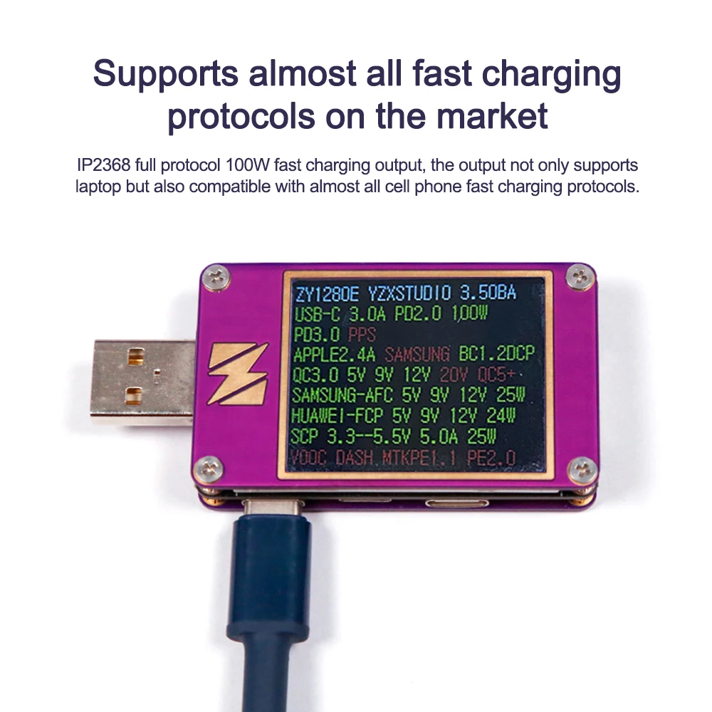 IP2368 Bidirectional 100w Fast Charging Module Buck-Boost Type-c Interface 4S Lithium Battery High-Power Fast Charging Board