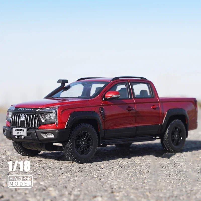 1:18 Scale Boloen S9 Pickup 4X4 SUV Off-road Simulation Alloy Car Model Static Dispaly Collectible Toy Gift Souvenir Decoration