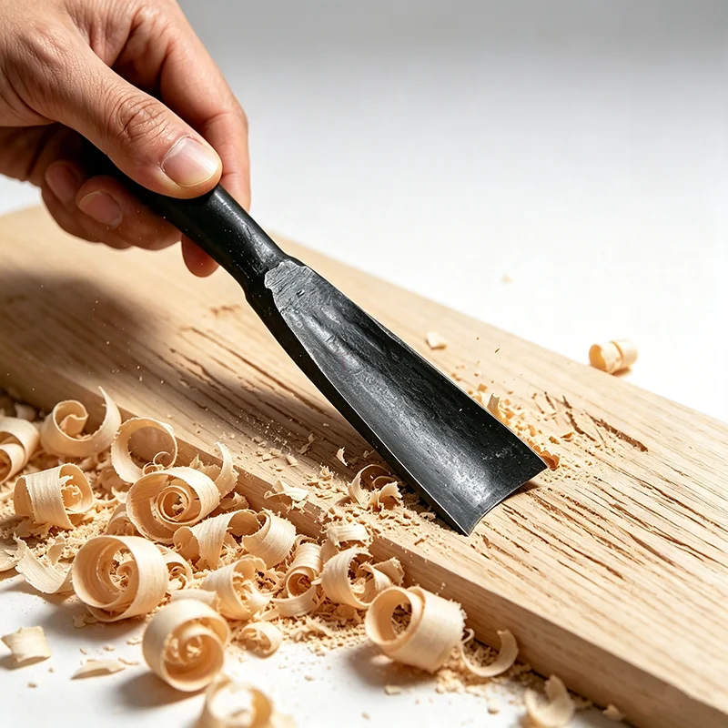 Woodworking Chisel Woodworking Semi-circular Chisel Hand Forged Shovel Household Carpenter' Specialized Carving Chisel Tools