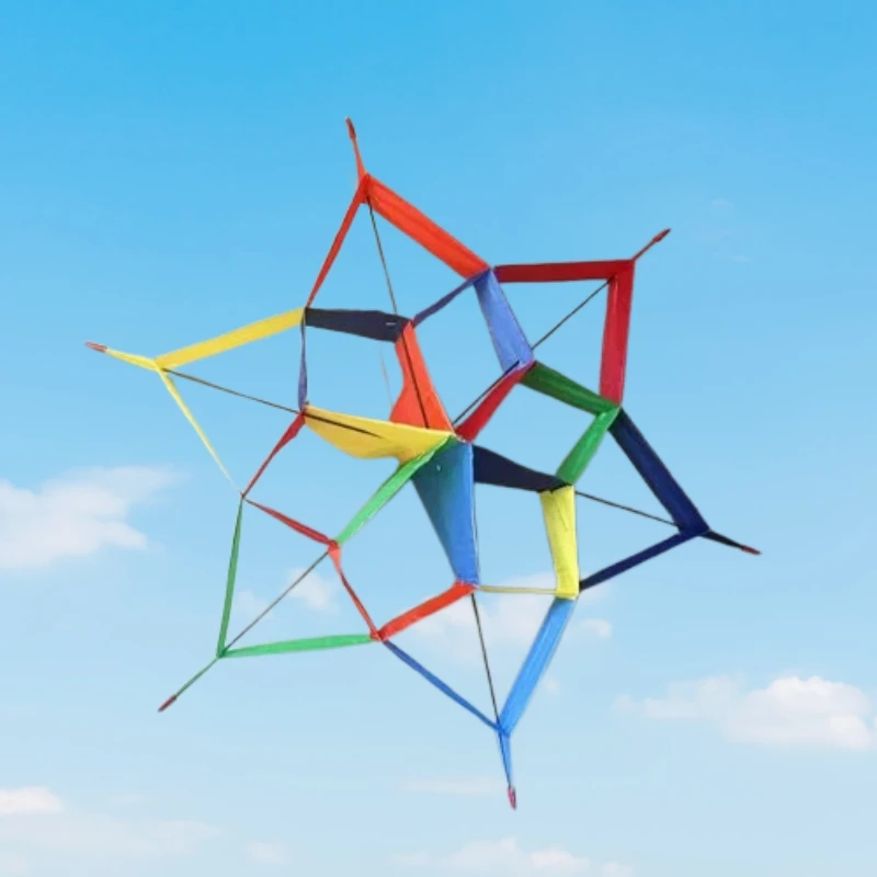 Neue 3D-Drachen fliegen Outdoor-Spielzeug Drachen für Kinder String Line Nylon Drachen Outdoor Kinder Drachen große Drachen Spielzeug Sport Erwachsene fliegen
