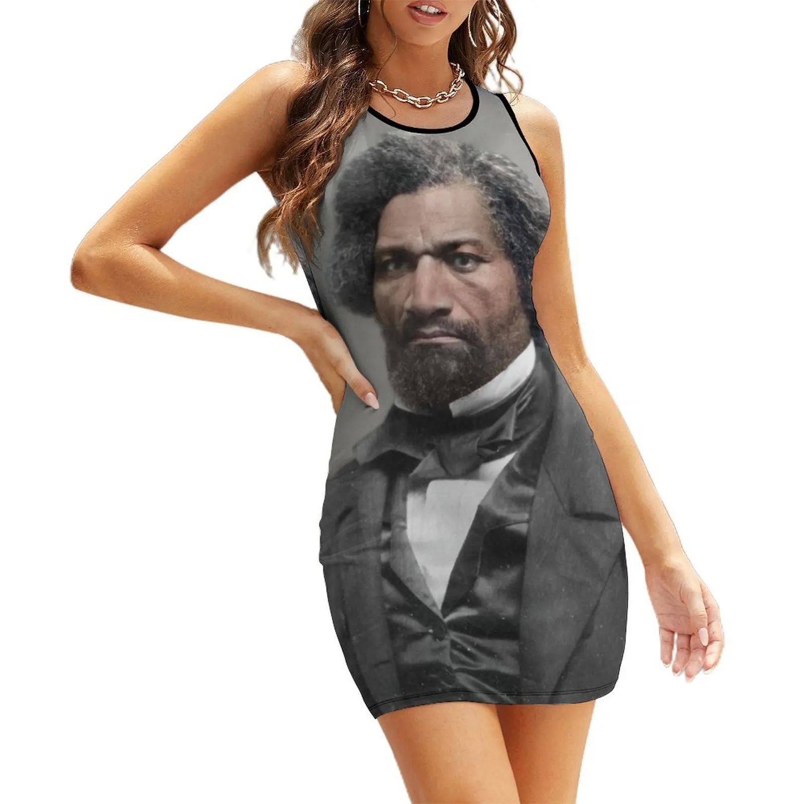 

Frederick Douglass Sleeveless Sundress african dresses for woman Casual dresses luxury evening dresses for women 2025