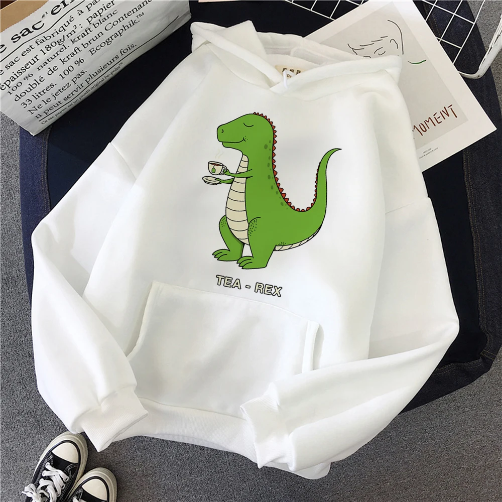 

Trex Tea hoodies women anime streetwear clothing pulls women Korean style sweatshirts