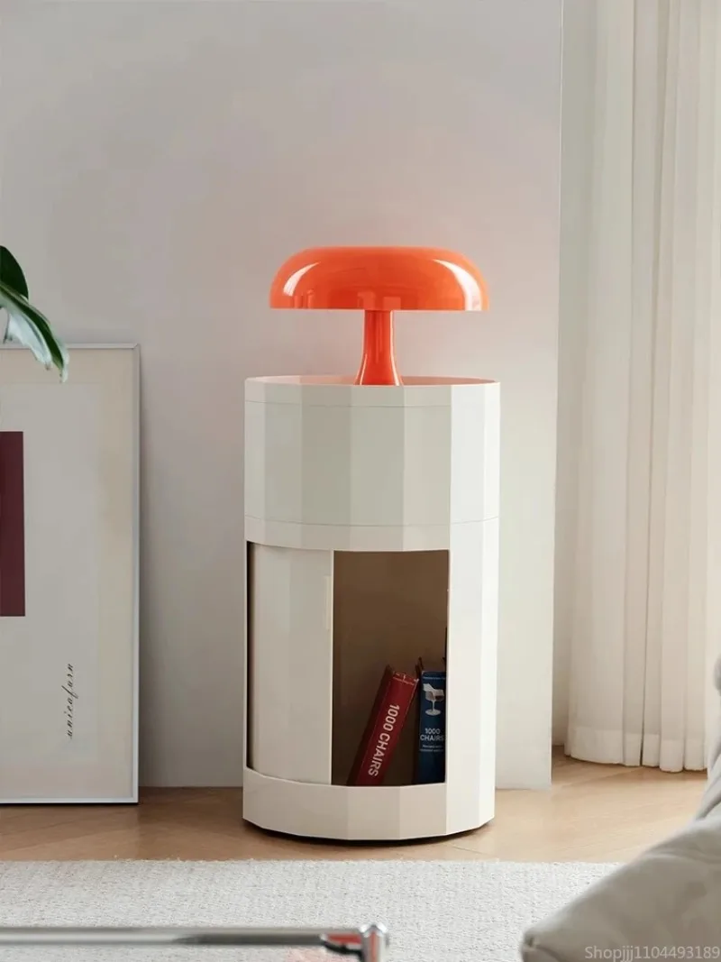 Creative Bedside Table Nightstand Multi-functional Side Cabinet Storage Cabinets Bedroom Furniture