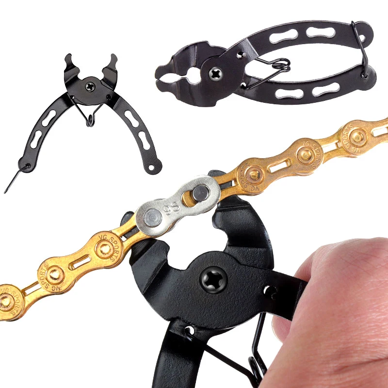 Bicycle Chain Buckle Pliers Mini MTB Bike Chain Quick Release Magic Link Clamp Removal Install Plier Road Cycling Repair Tools