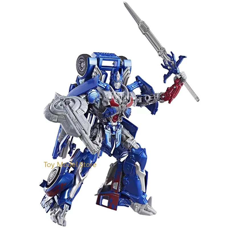 In Stock Transformers Movie 5 American Version of TLK Leader Optimus Prime Collect Figure Anime Robot Anime Action Models Gifts