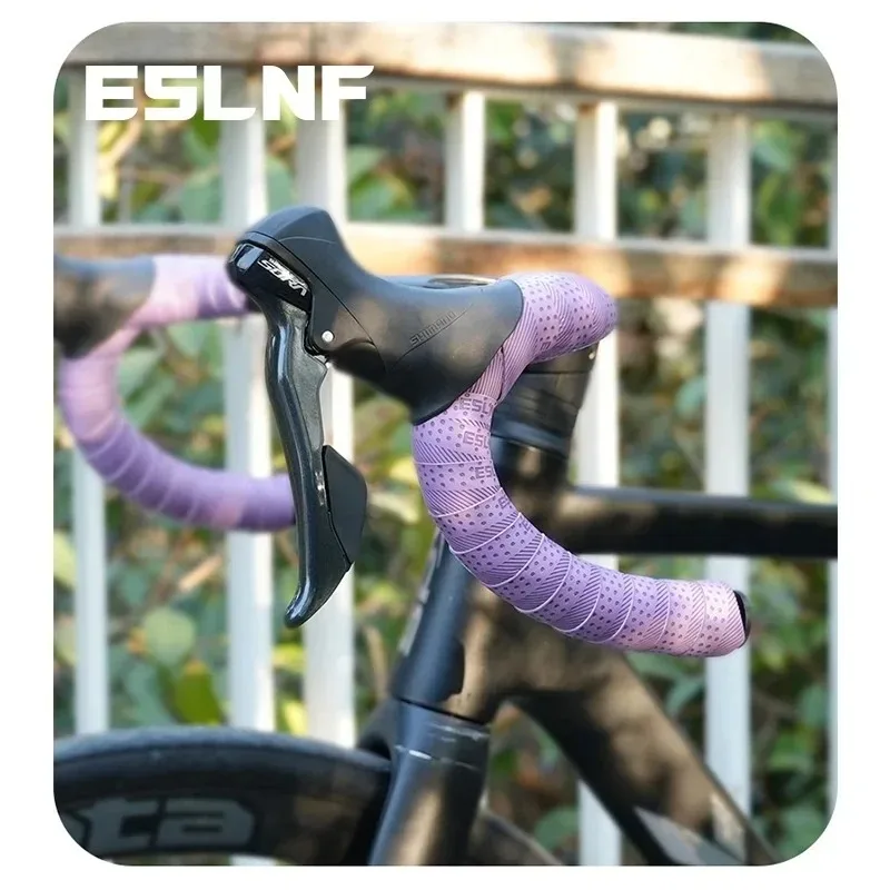 

ESLNF Road Bike Handlebar Tape Anti-Slip Eva Shock Absorption Wear-Resistant Sweat-Absorbent Handlebar Tape Riding Equipment