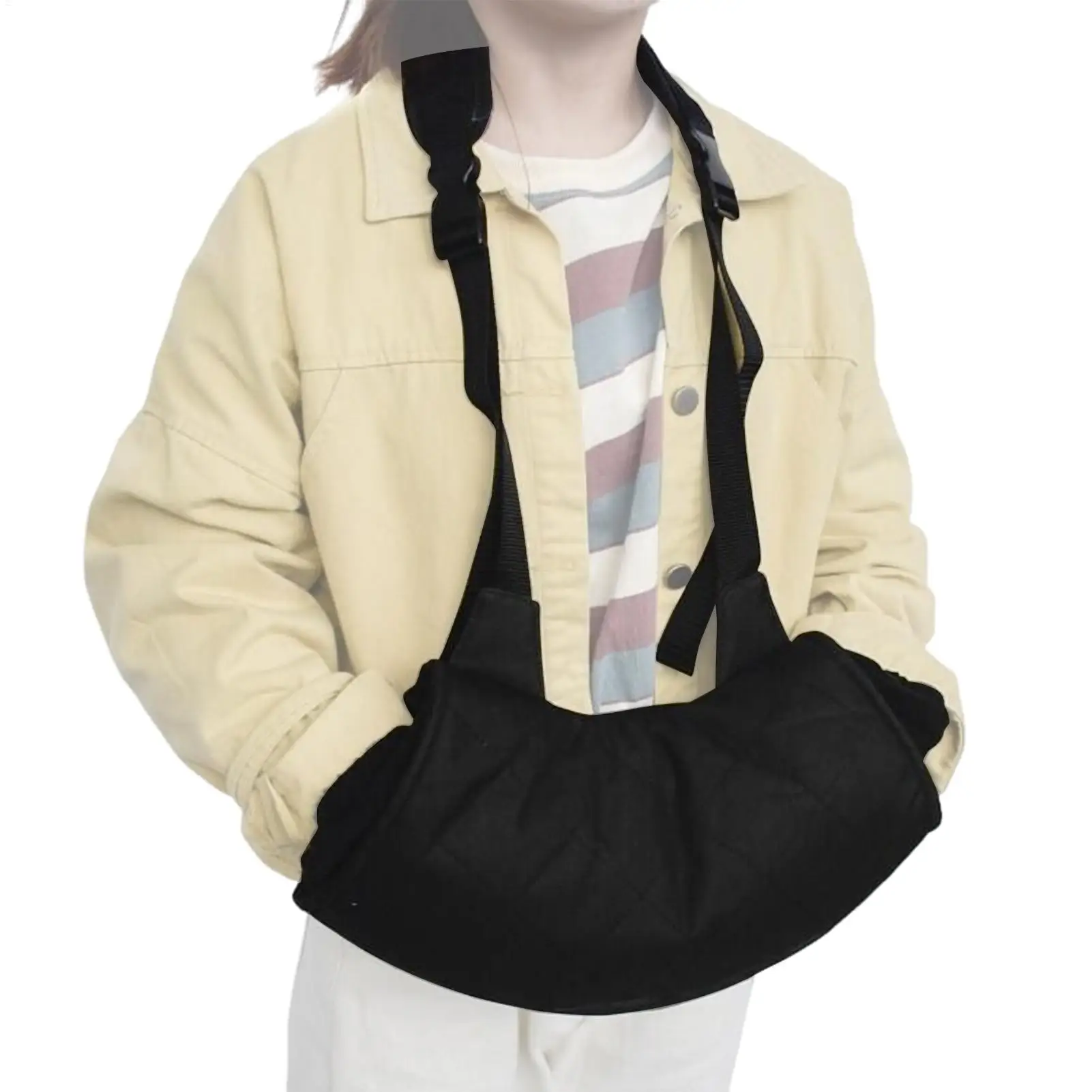 

Футбольная грелка для рук, эргономичная нескользящая муфта, уличная утепленная муфта для рук для зимы, кемпинга, охоты, катания на лыжах, рыбалки