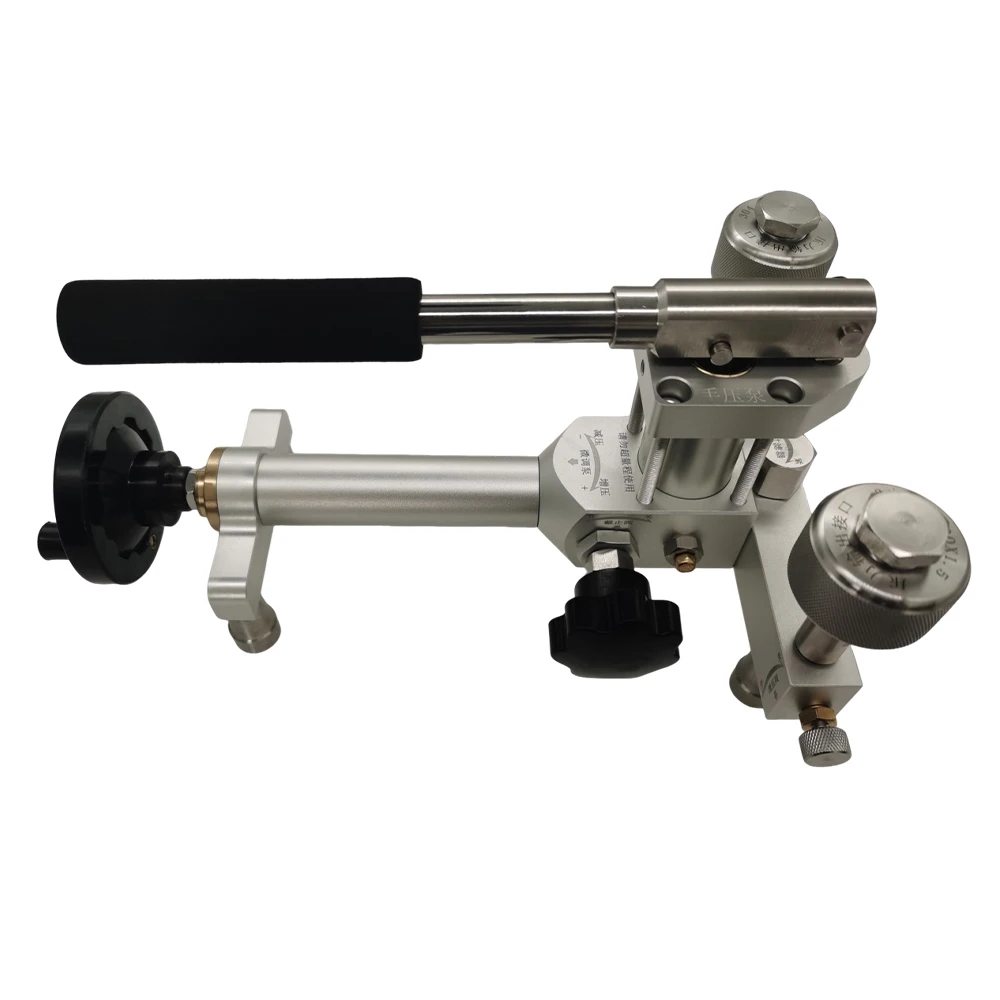 High Pressure Source Pump 700 Bar Hydraulic Pressure Pump  Pressure Calibration Table