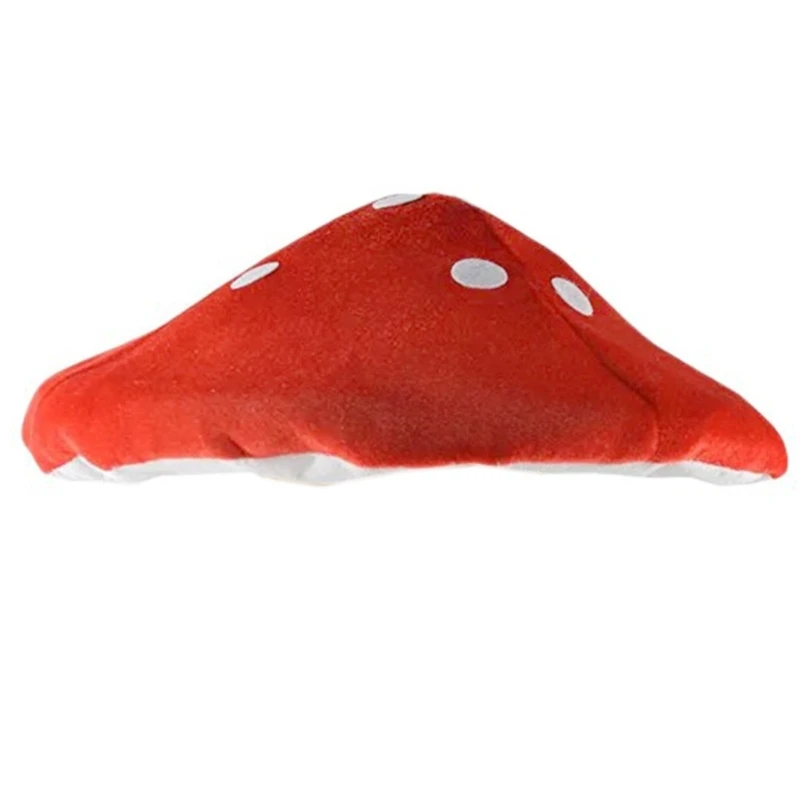 Creative Stuffed Mushroom Hat Carnivals Christmas Hat for Adult Teenagers