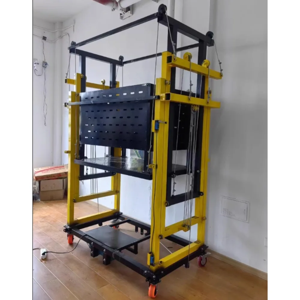 Электрический подъемник для внутреннего и наружного украшения, мобильная складная платформа для скалолазания, строительные летательные работы, строительные леса