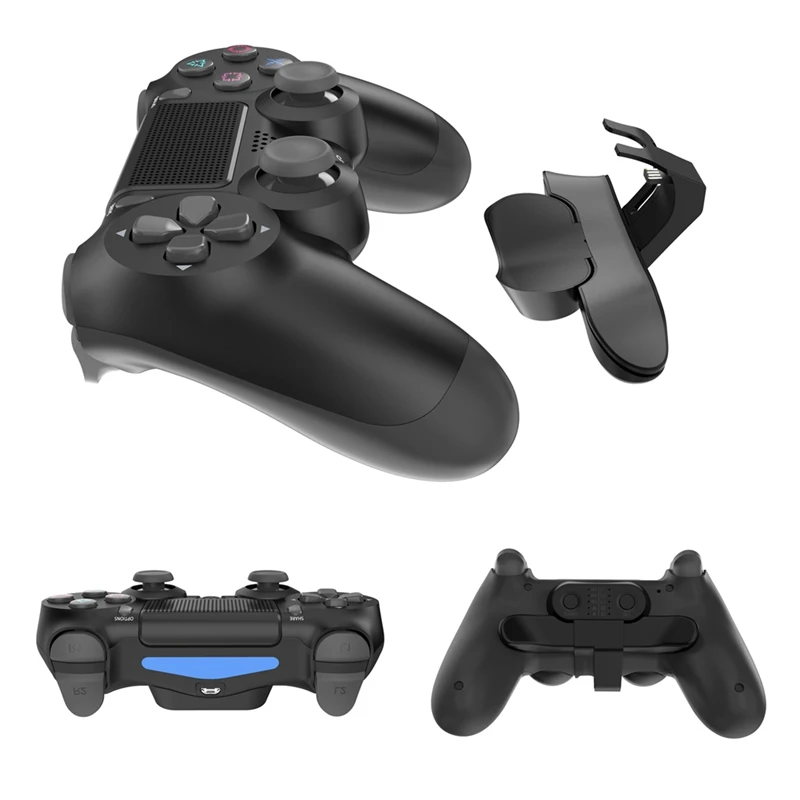 1 Piece Gamepad Back Paddles For PS4 Strike Pack Controller Extra Buttons Black For PS4 Turbo Back Button Backkey Extender