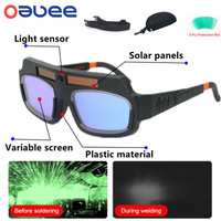 Automatic Darkening Dimming Welding Machine Mask Helmet Eyes Special Goggles/Welder Glasses For Welding Machine/Equipment Tools