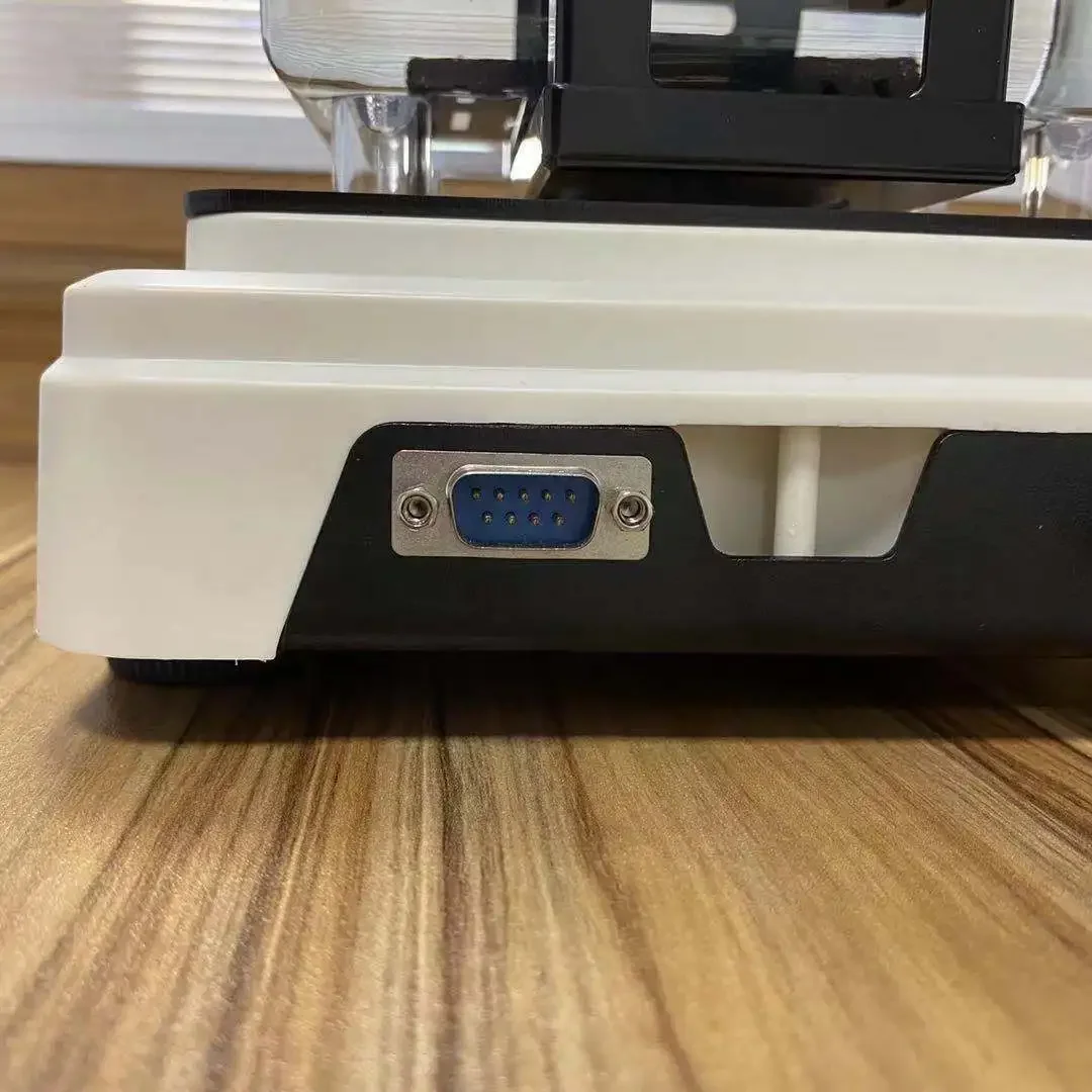 جهاز اختبار كثافة البلاستيك المطاطي الإلكتروني مسحوق الجسيمات مقياس الجاذبية المحددة القراءة المباشرة الصلبة