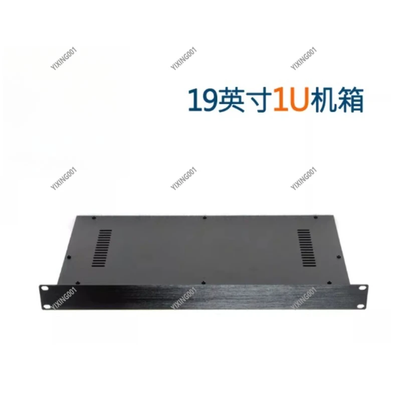 1U Rack-Mountable Industrial Control Chassis 19 Inch Standard & Non-Standard Sheet Metal Box for Enhanced Control Systems