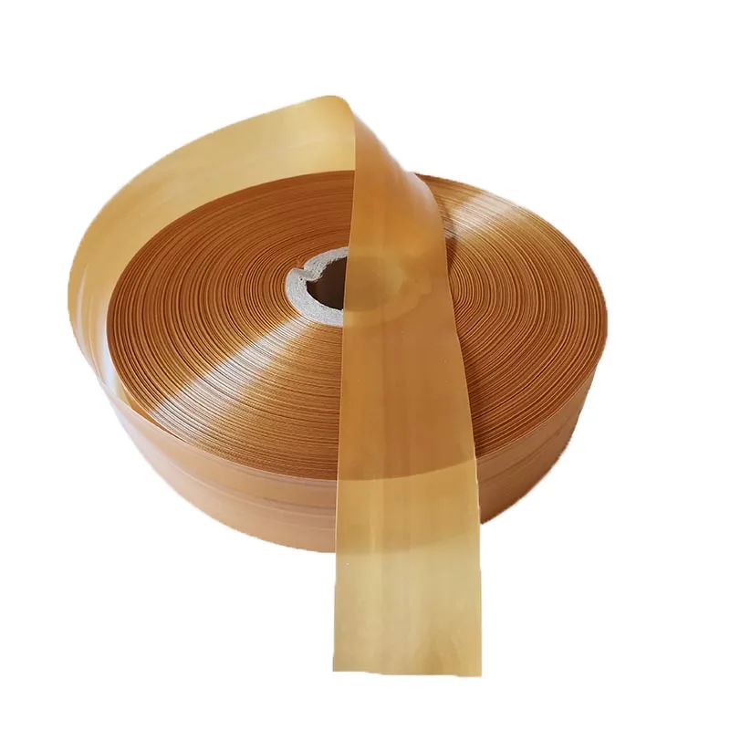 5 Meters 55mm Wide Yellow Plastic Sausage Casings For Hot Dog Making Sausage Enthusiasts Charcuterie Board