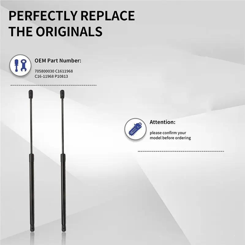 A48P-705800030 C1611968 Front Window Lift Support Gas Struts Shock For Can Am Defender Hd10 Hd5 Hd8 Max Pro 2016-2021