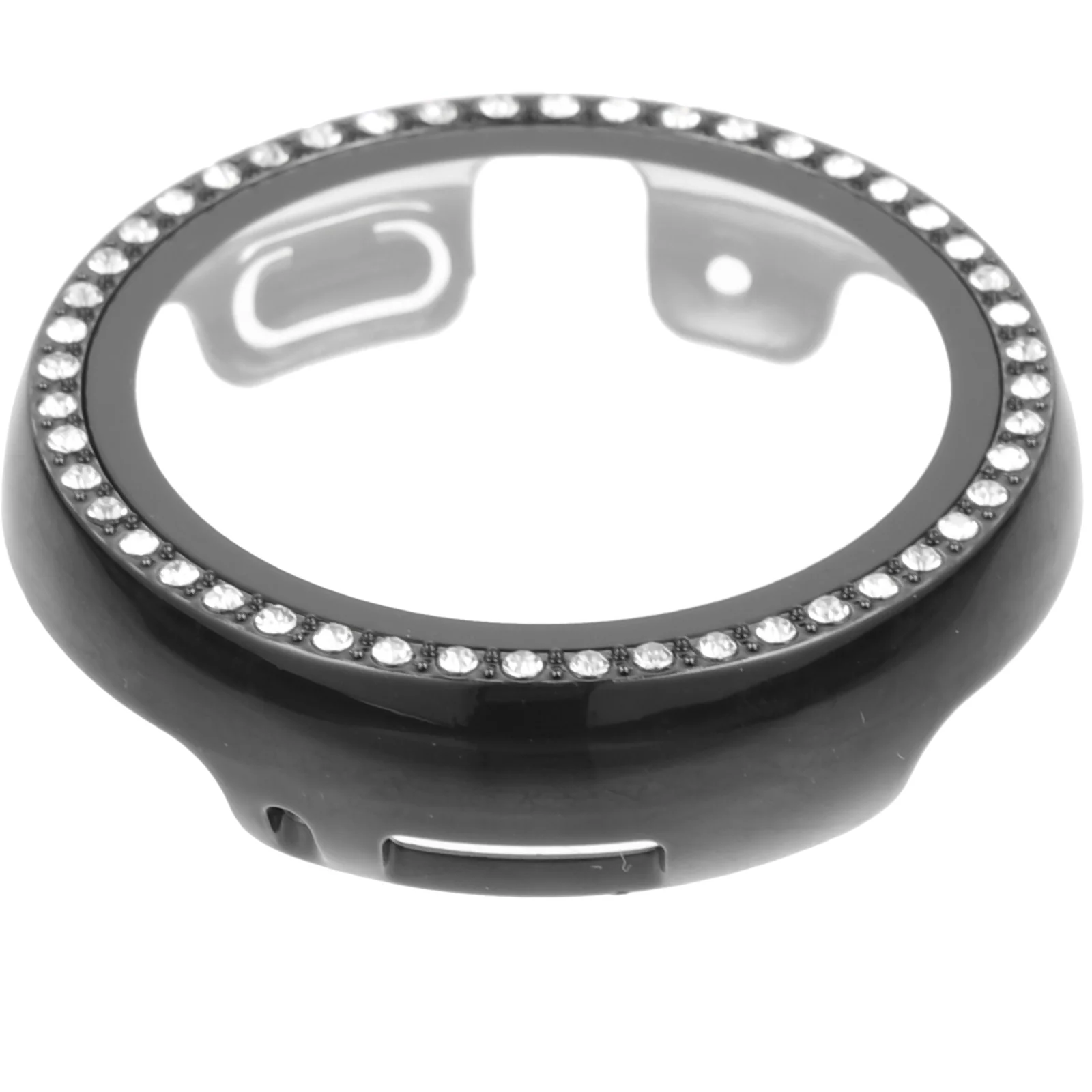 

Rhinestone Watch Protective Install Scratch Proof Screen Protector Cover Smartwatch Shell Durable