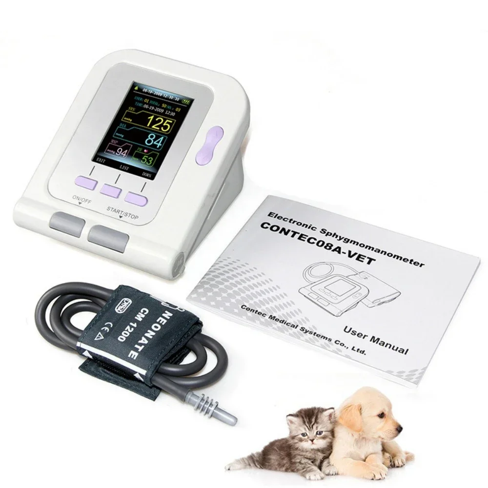 Digital Veterinary Blood Pressure Monitor Cuff Dog/Cat/Pets Animal Care Clinic Equipment For Farm And Family Pets